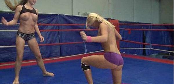  Nude Fight Club presents Ivana Sugar vs. Cathy Heaven